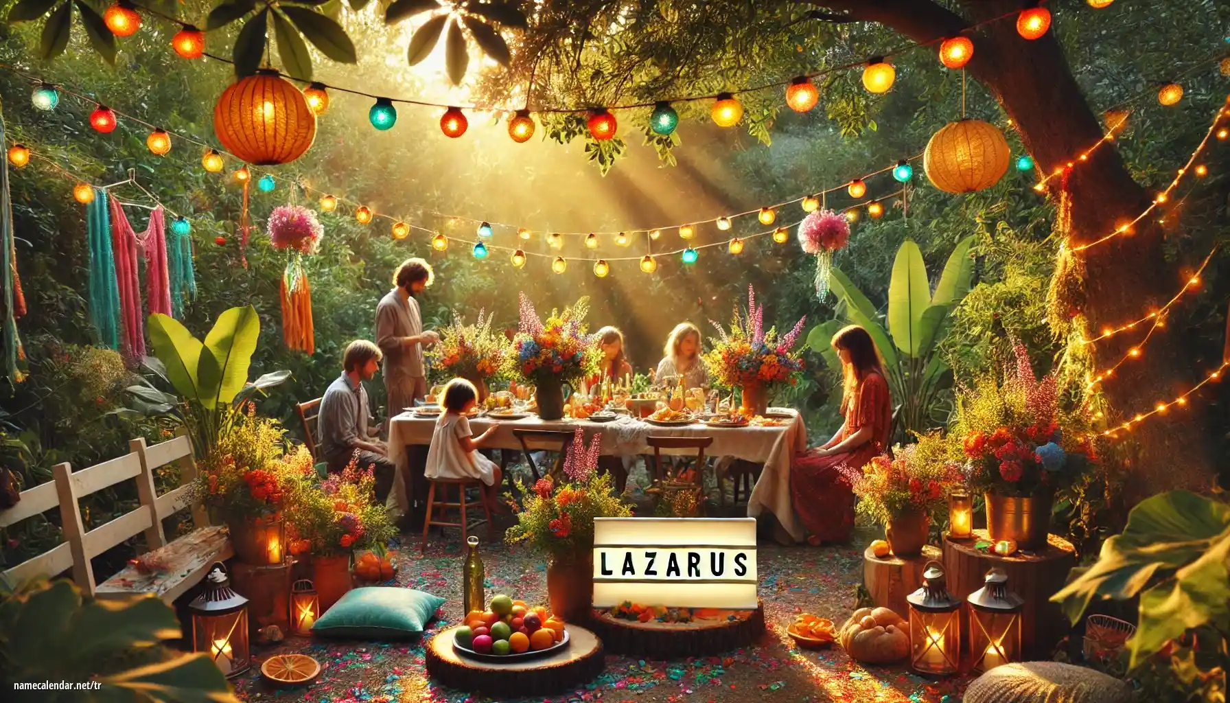 İsim günü ve isim kutlaması - Lazarus