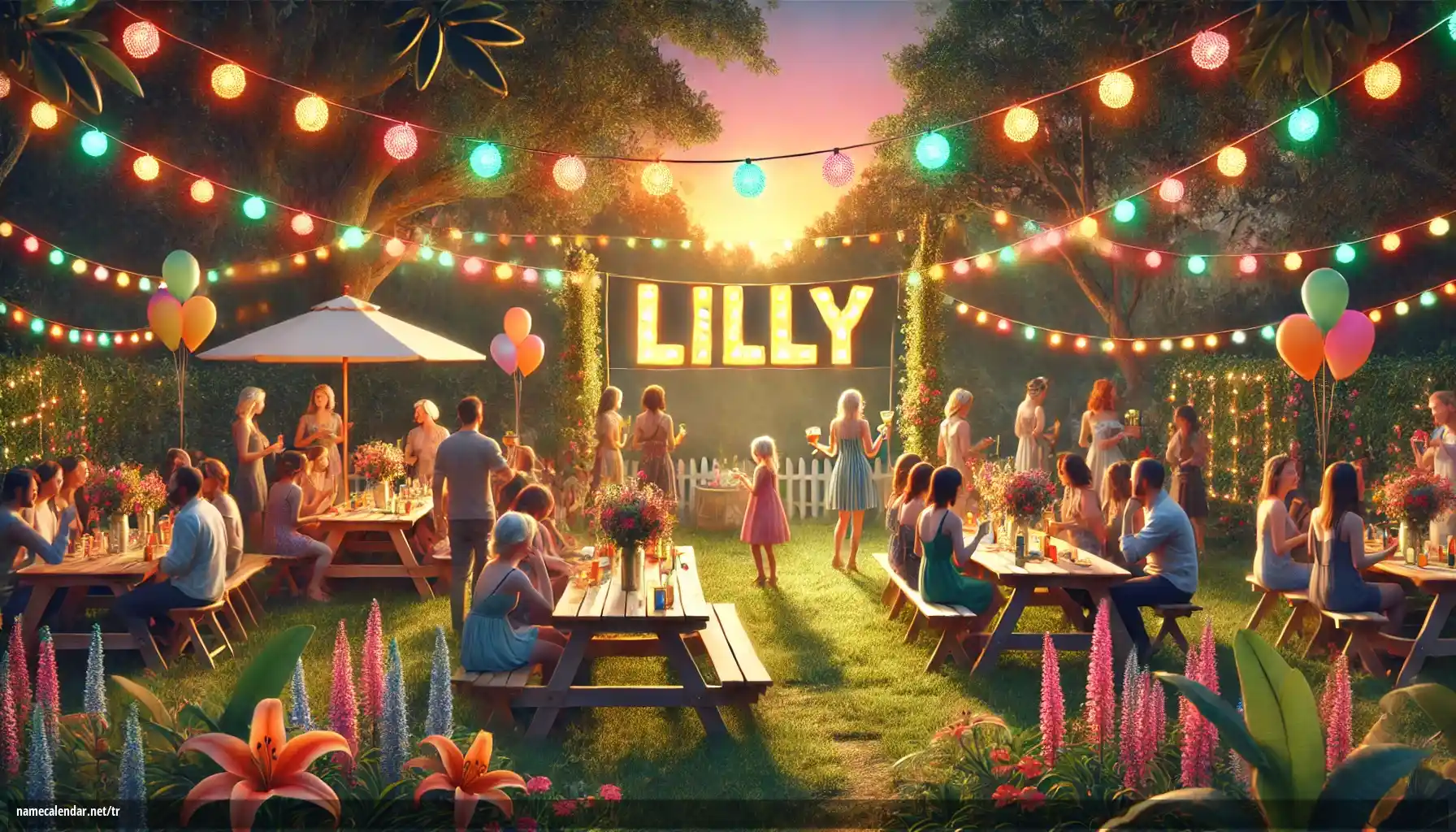 İsim günü ve isim kutlaması - Lilly