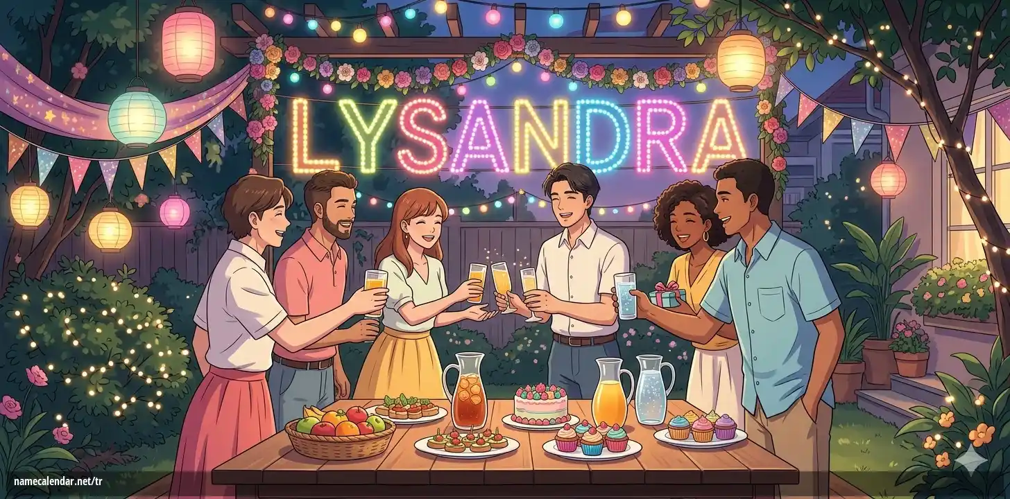İsim günü ve isim kutlaması - Lysandra
