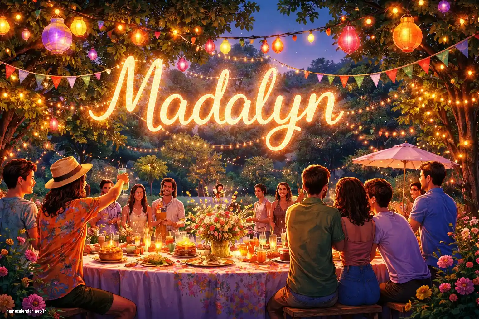İsim günü ve isim kutlaması - Madalyn