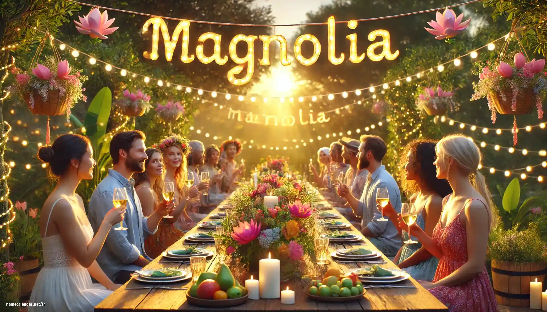 İsim günü ve isim kutlaması - Magnolia