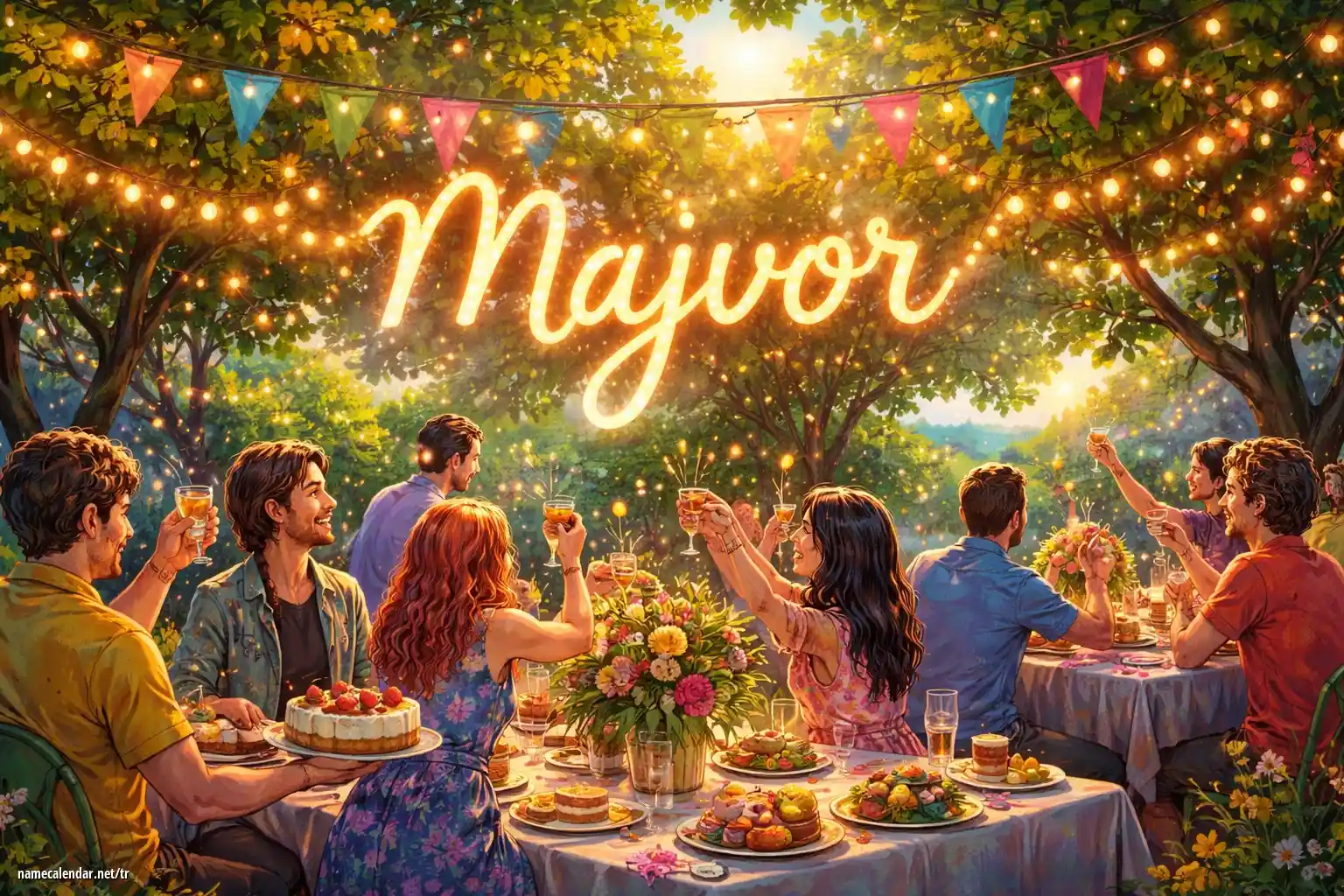 İsim günü ve isim kutlaması - Majvor