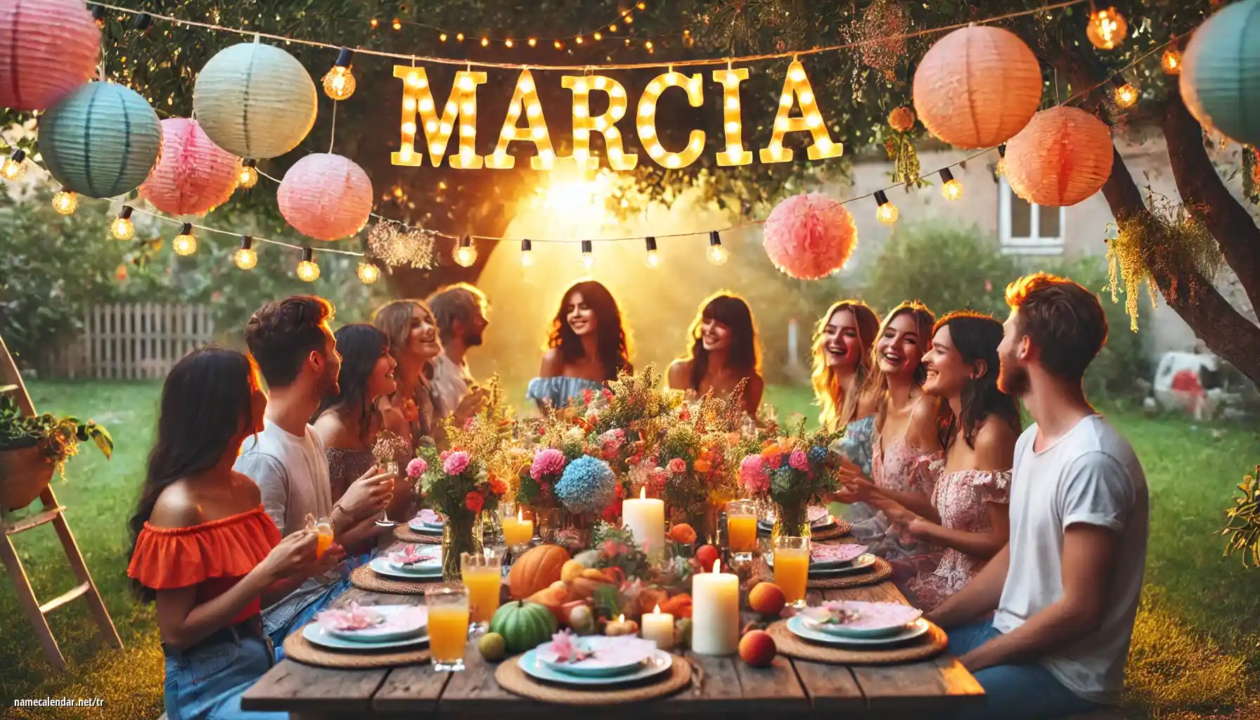 İsim günü ve isim kutlaması - Marcia