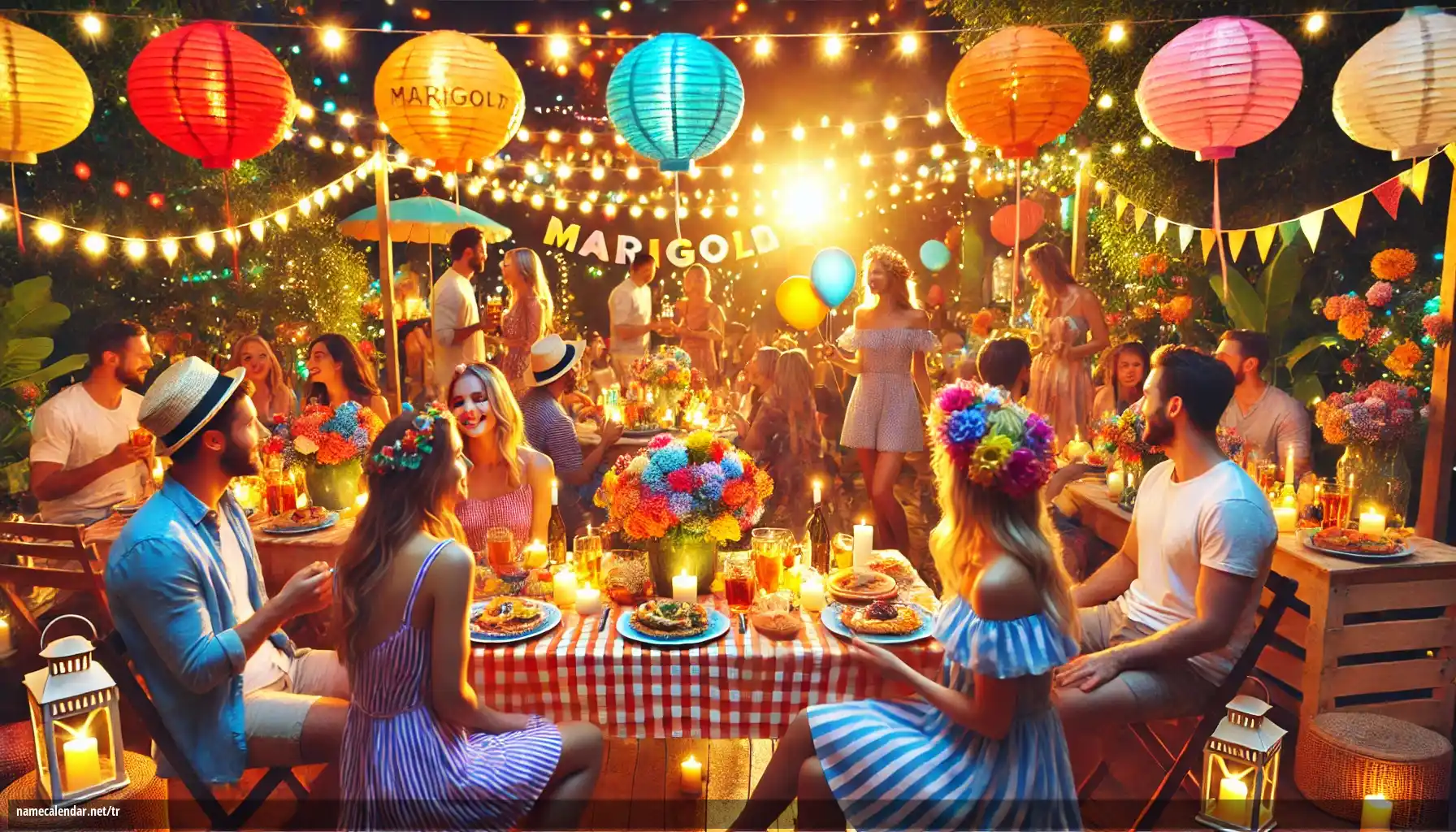 İsim günü ve isim kutlaması - Marigold