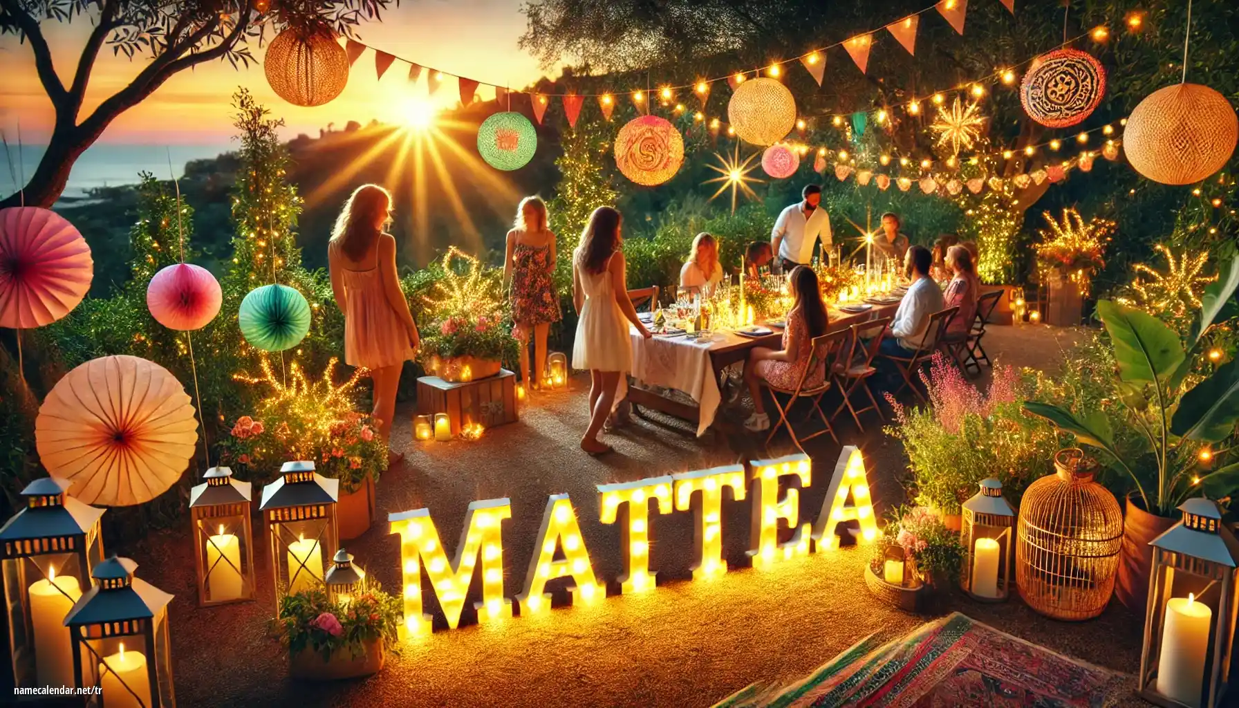 İsim günü ve isim kutlaması - Mattea