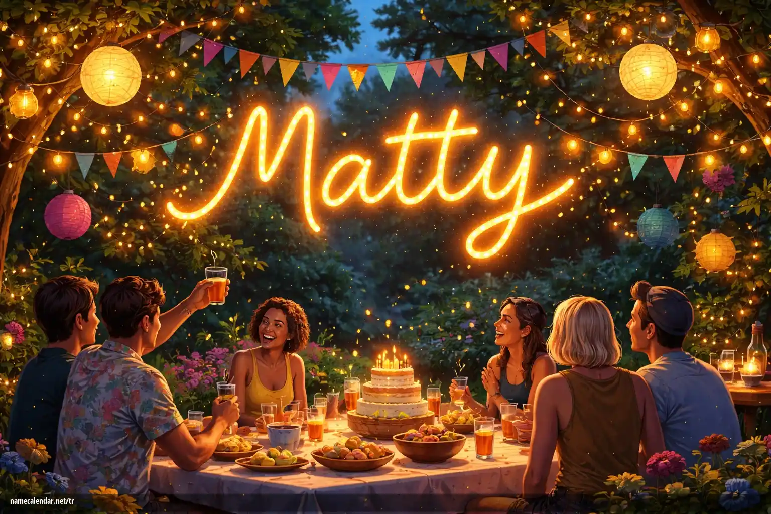 İsim günü ve isim kutlaması - Matty