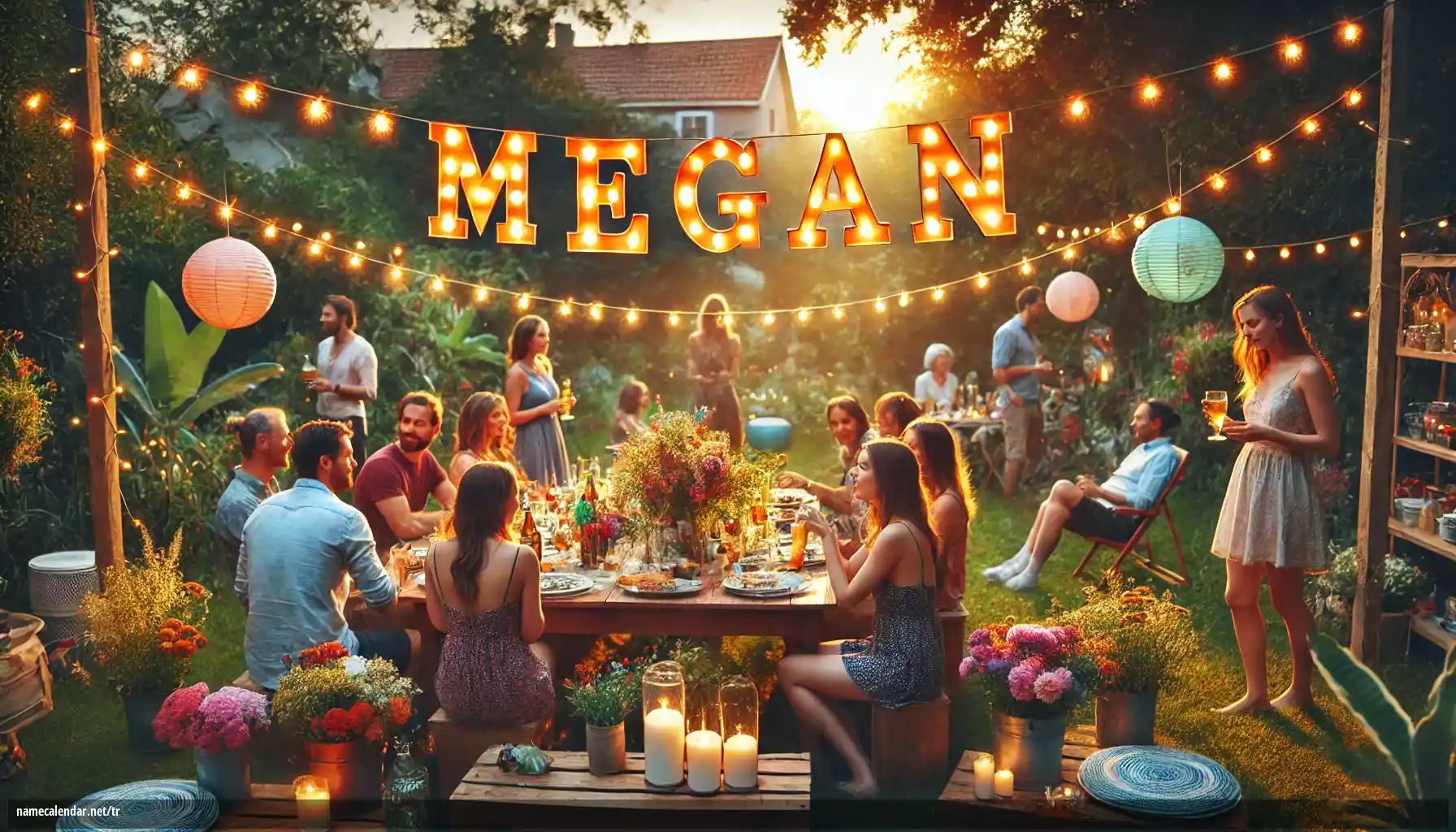 İsim günü ve isim kutlaması - Megan