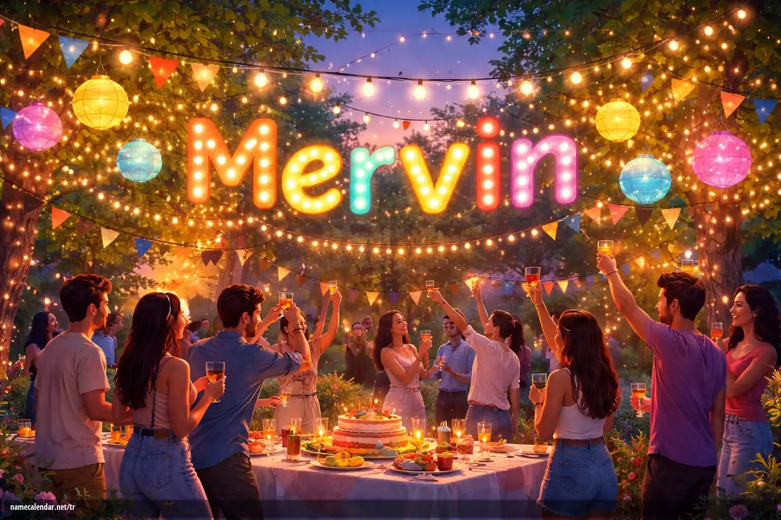 İsim günü ve isim kutlaması - Mervin