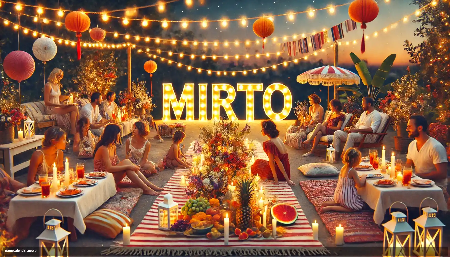 İsim günü ve isim kutlaması - Mirto