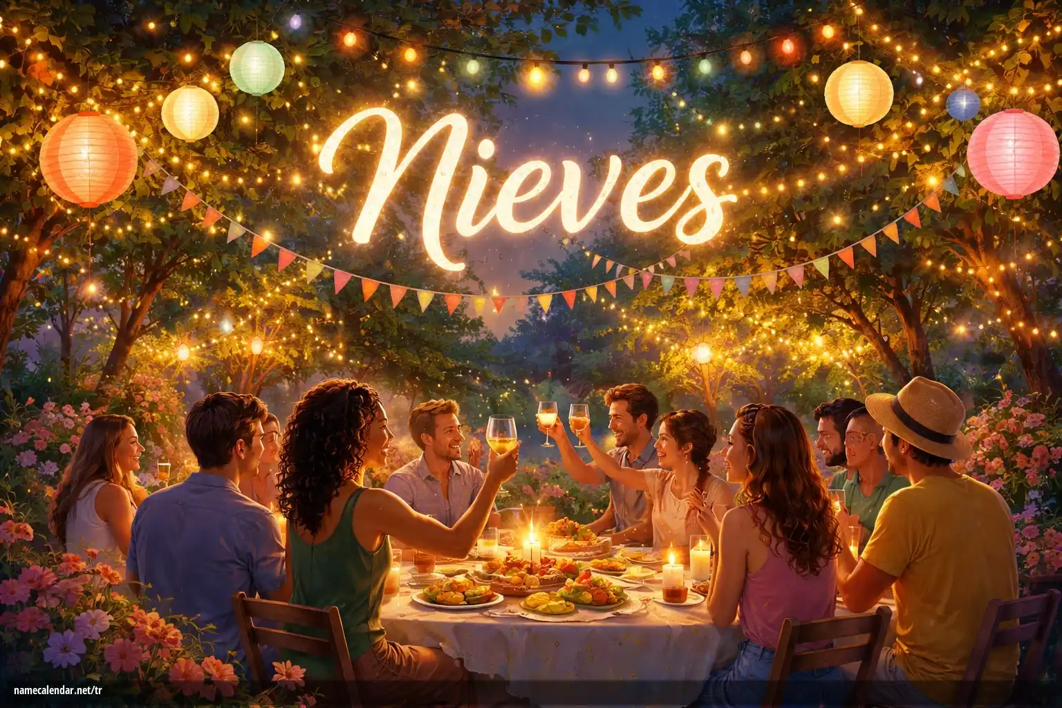 İsim günü ve isim kutlaması - Nieves