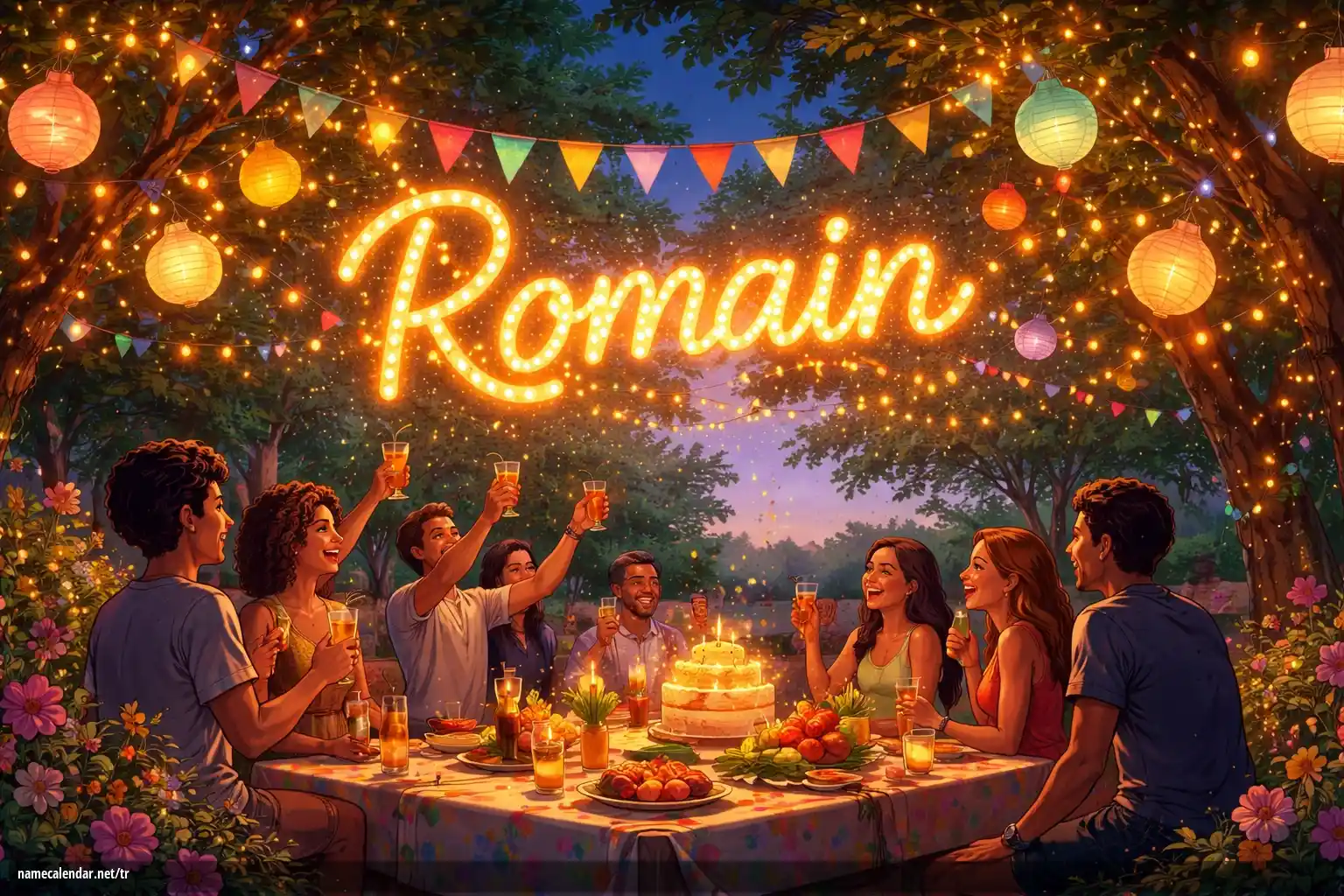 İsim günü ve isim kutlaması - Romain