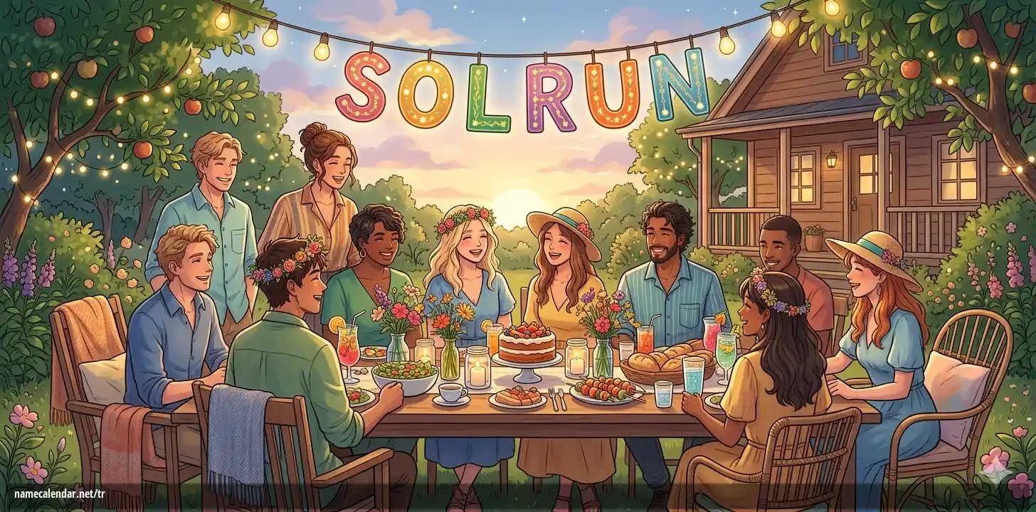 İsim günü ve isim kutlaması - Solrun