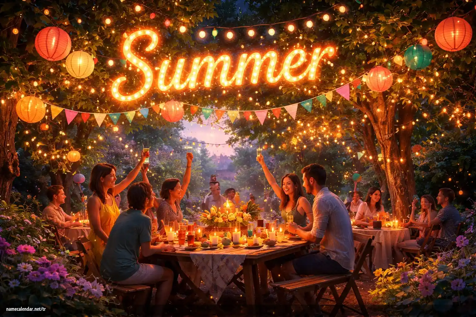 İsim günü ve isim kutlaması - Summer