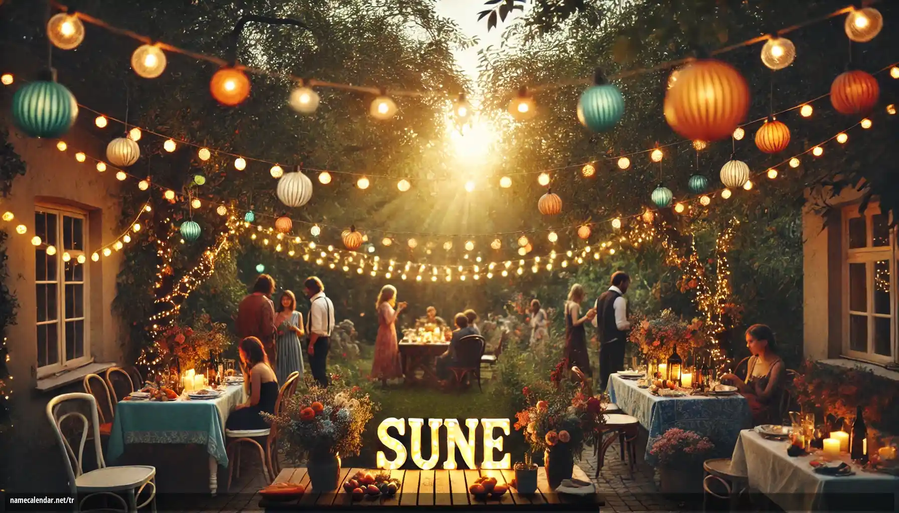 İsim günü ve isim kutlaması - Sune