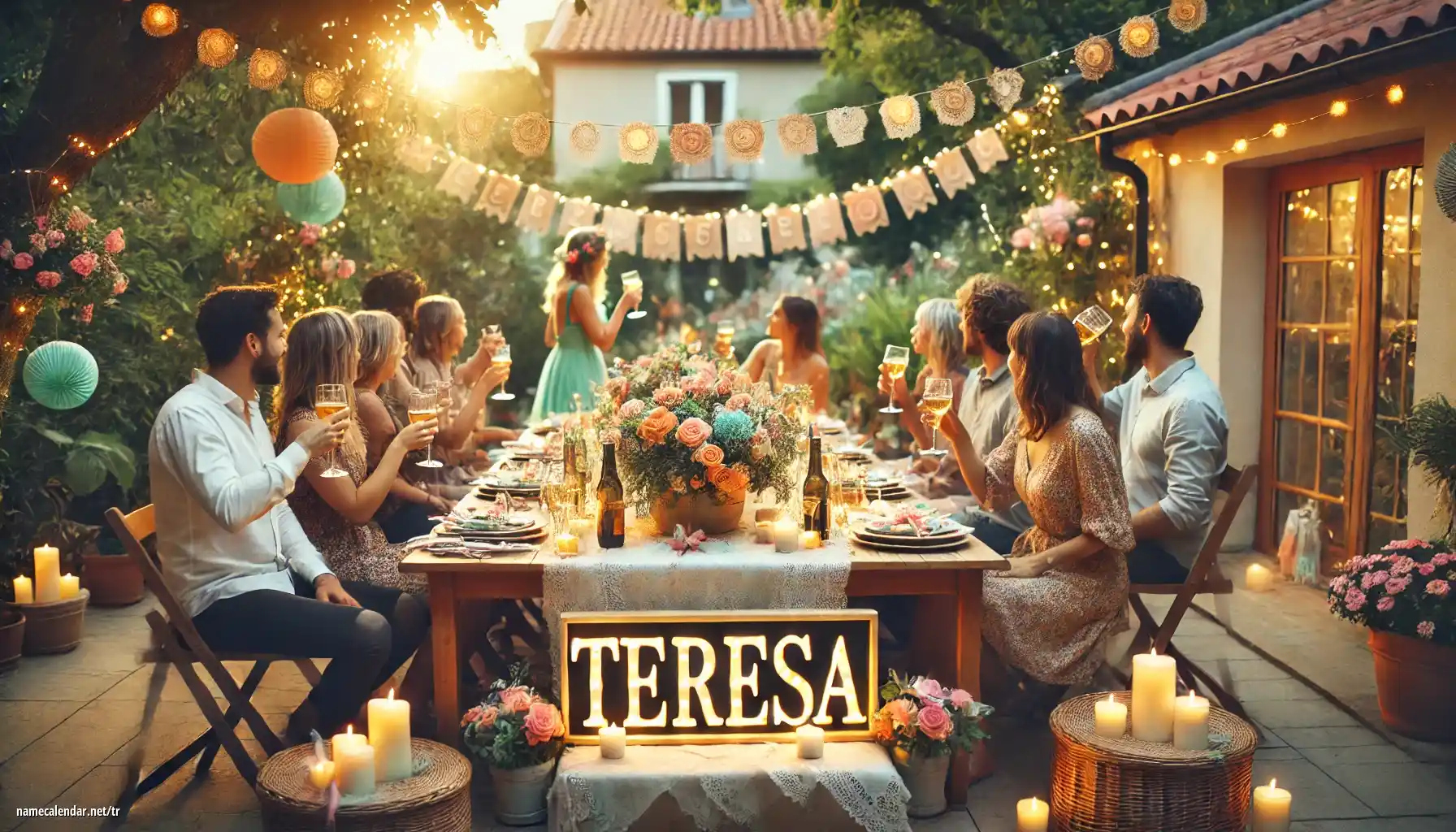 İsim günü ve isim kutlaması - Teresa