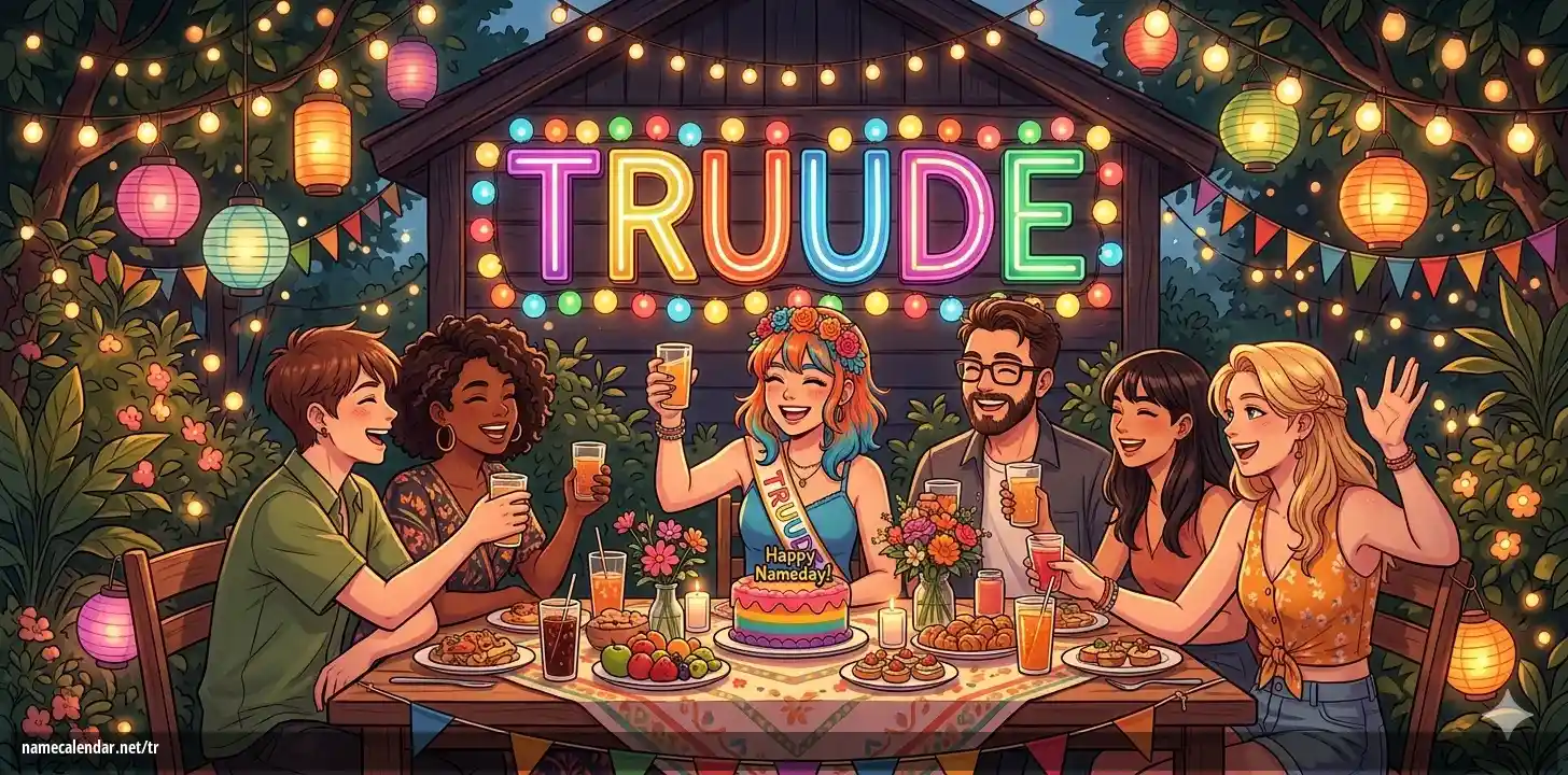 İsim günü ve isim kutlaması - Truude