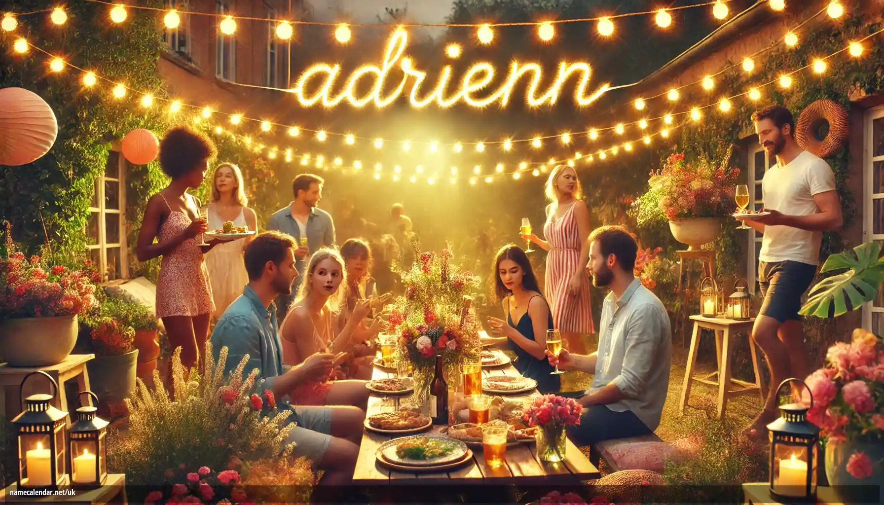 Святкування іменин та імен - Adrienn