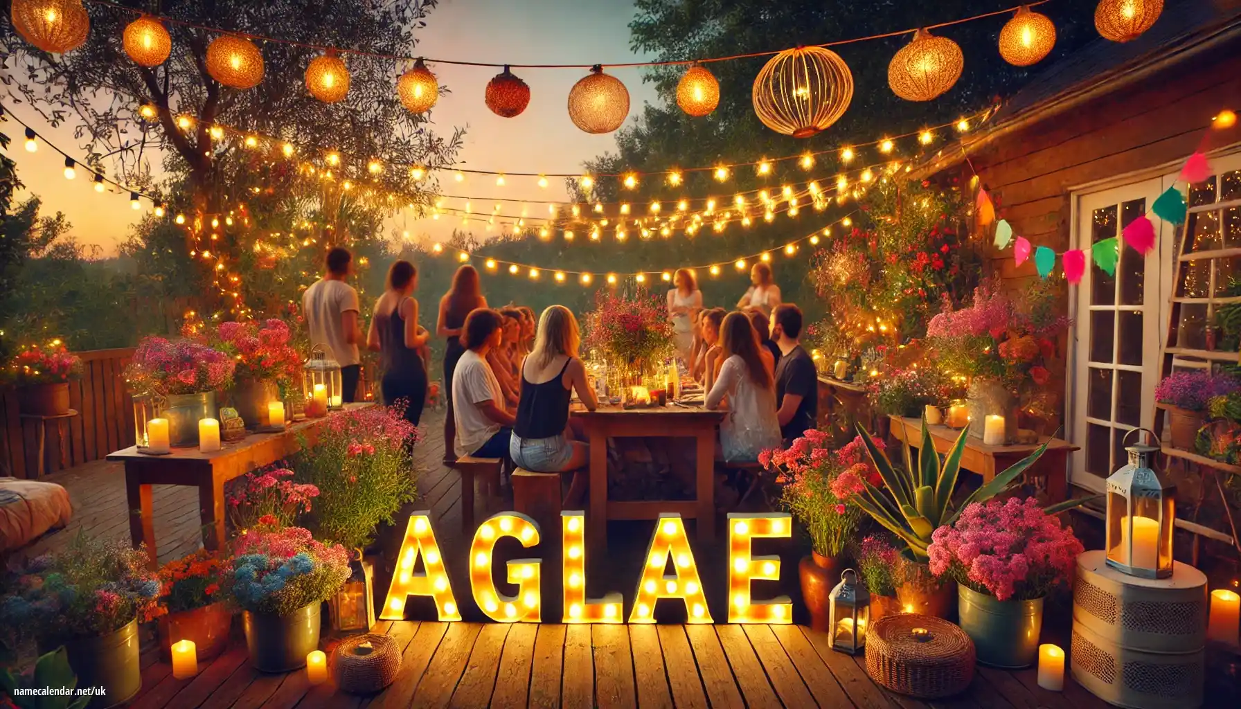 Святкування іменин та імен - Aglaé