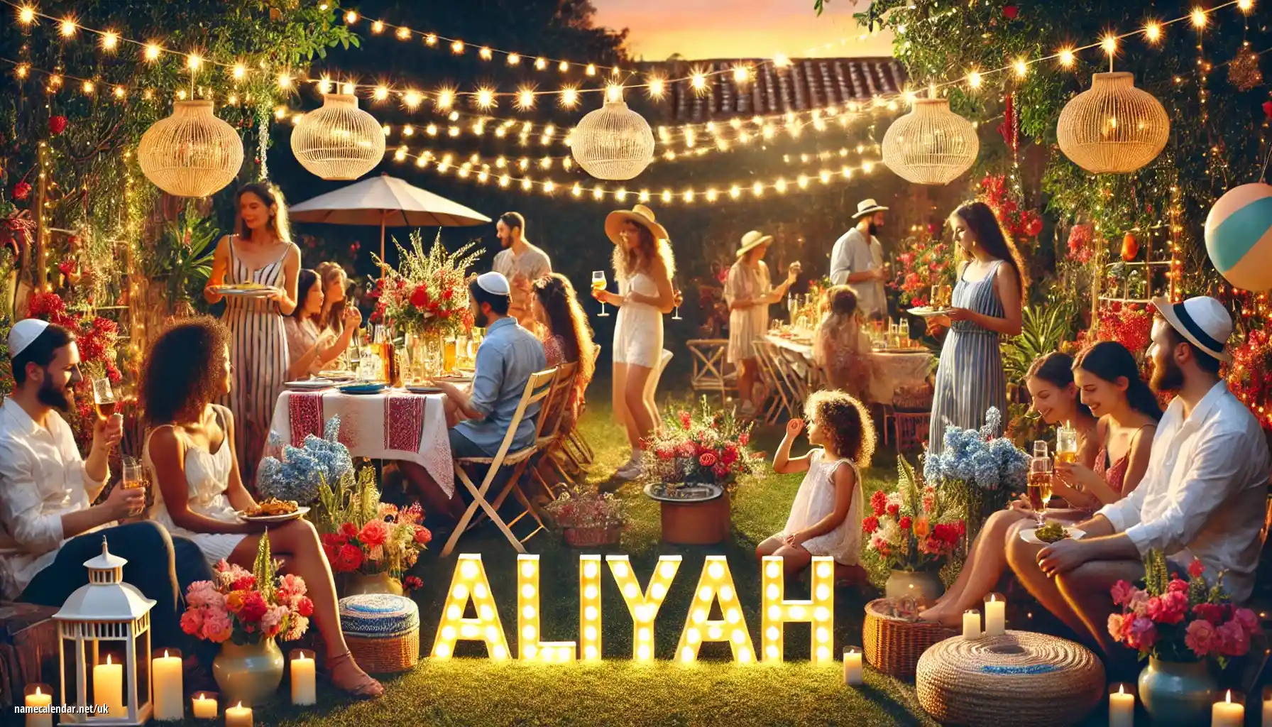 Святкування іменин та імен - Aliyah