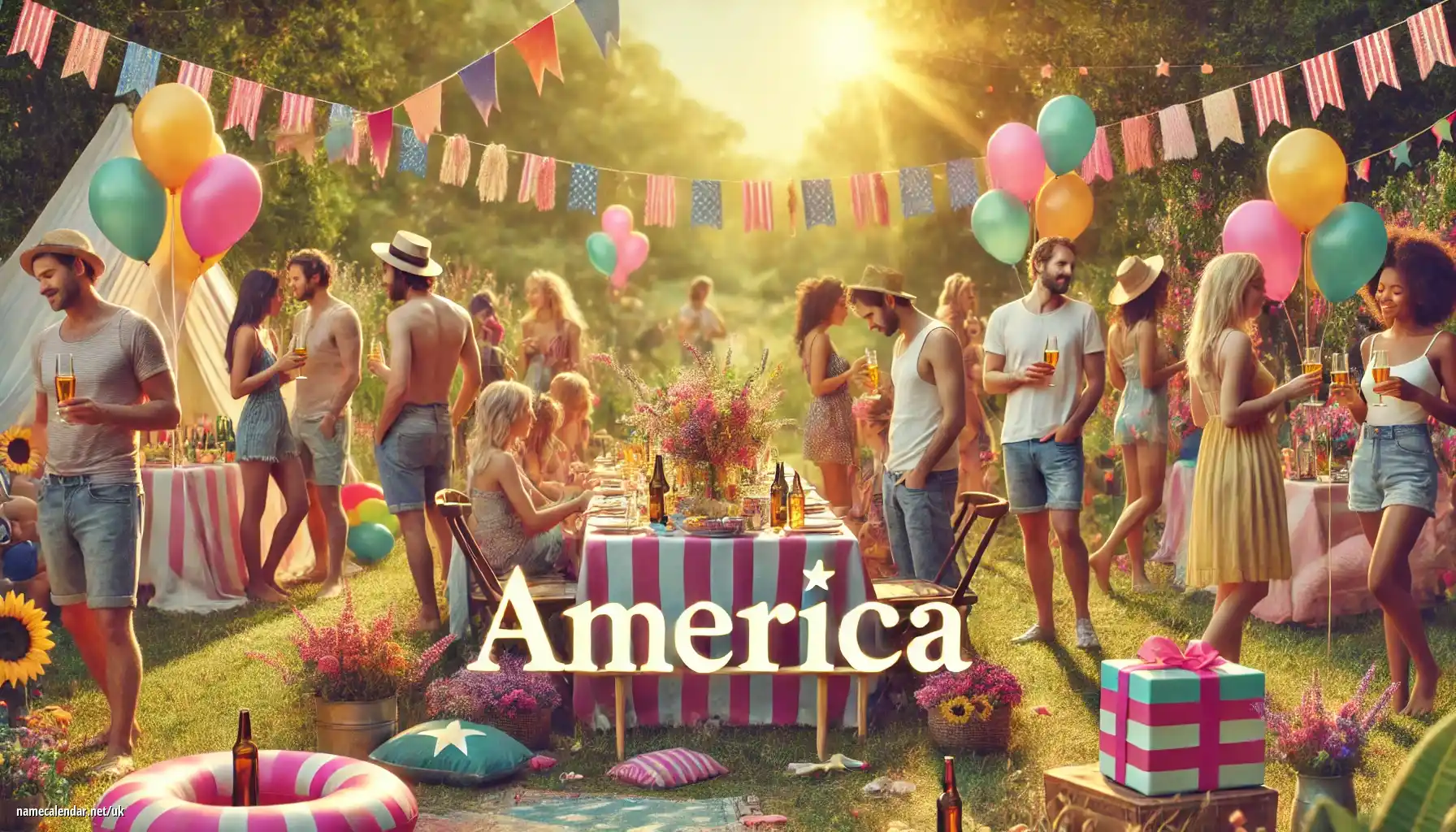 Святкування іменин та імен - America