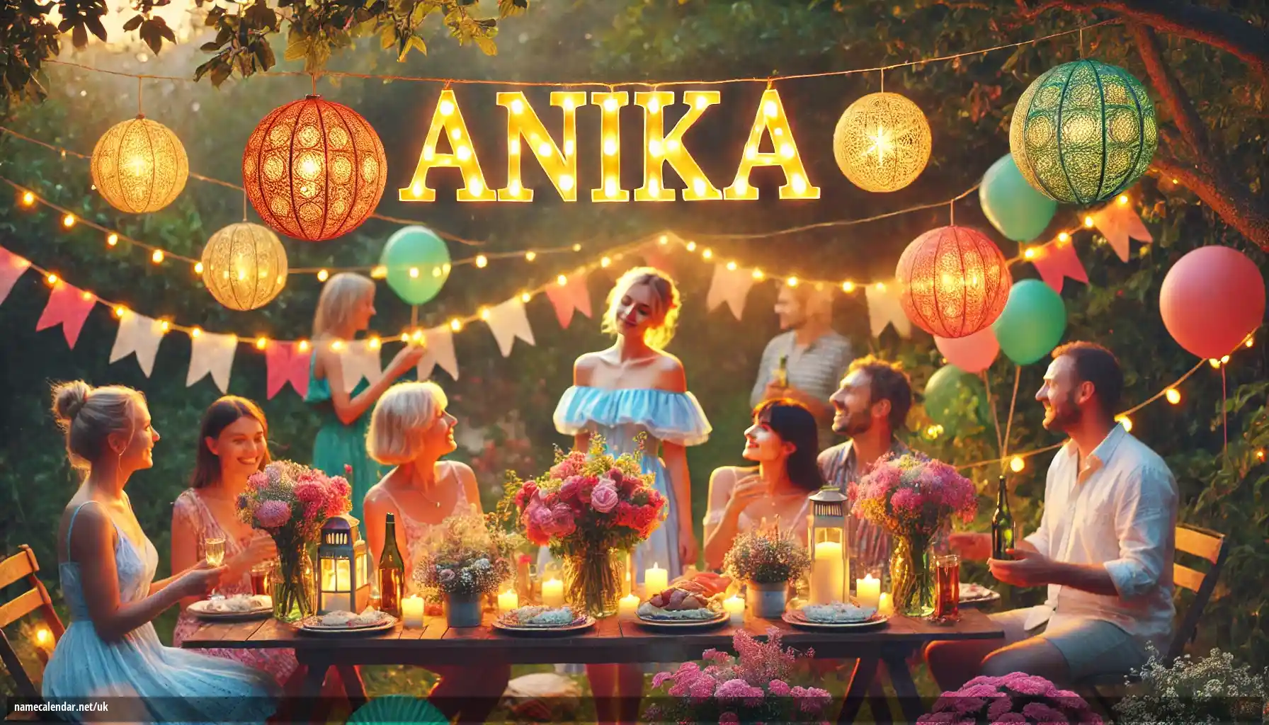 Святкування іменин та імен - Anika