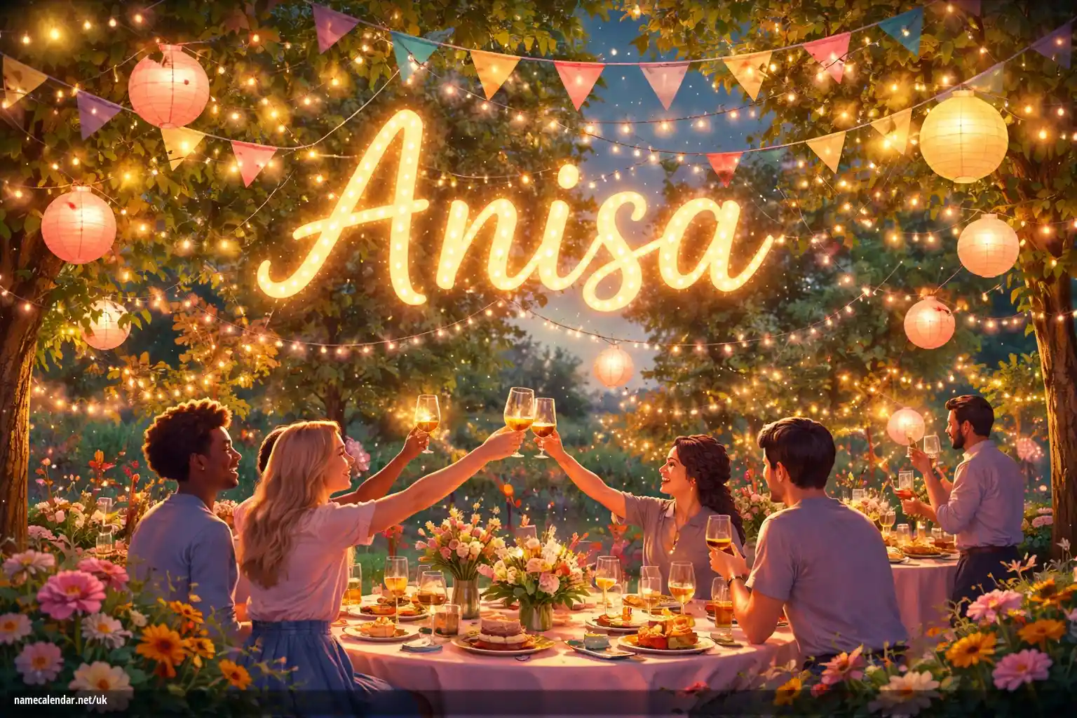 Святкування іменин та імен - Anisa