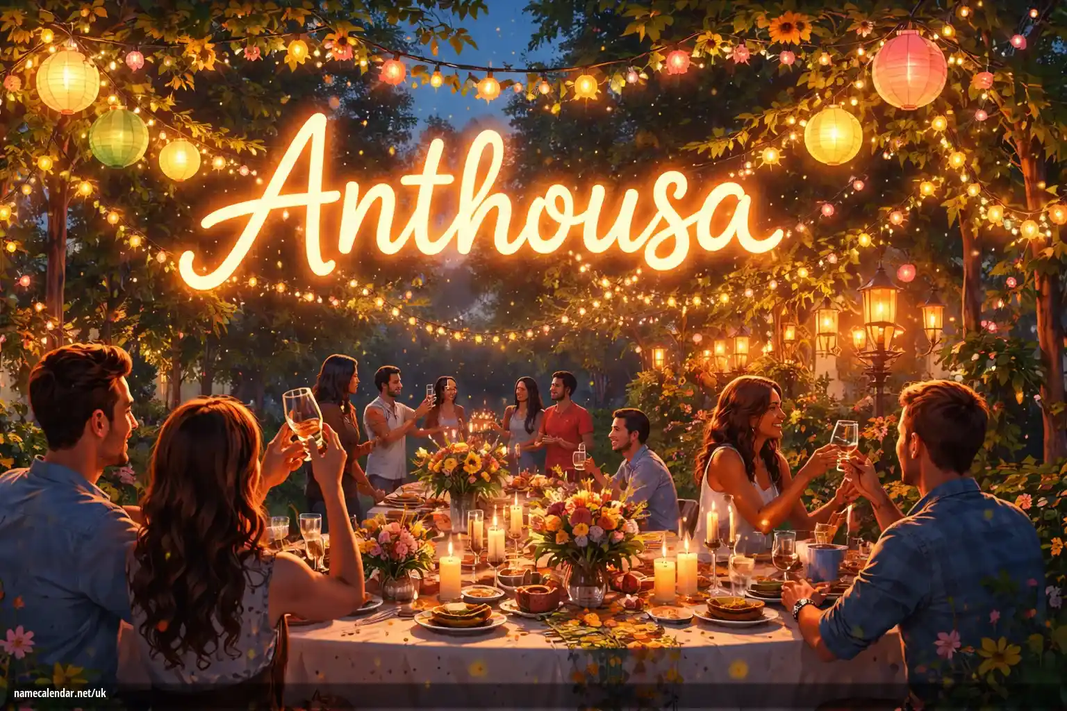 Святкування іменин та імен - Anthousa