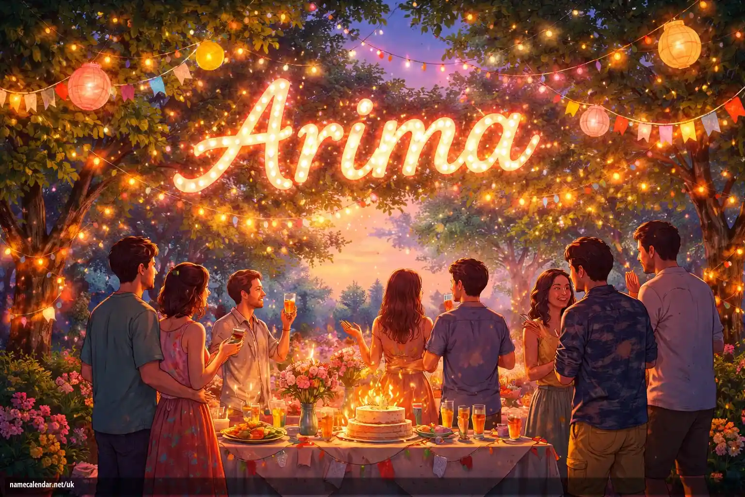 Святкування іменин та імен - Arima