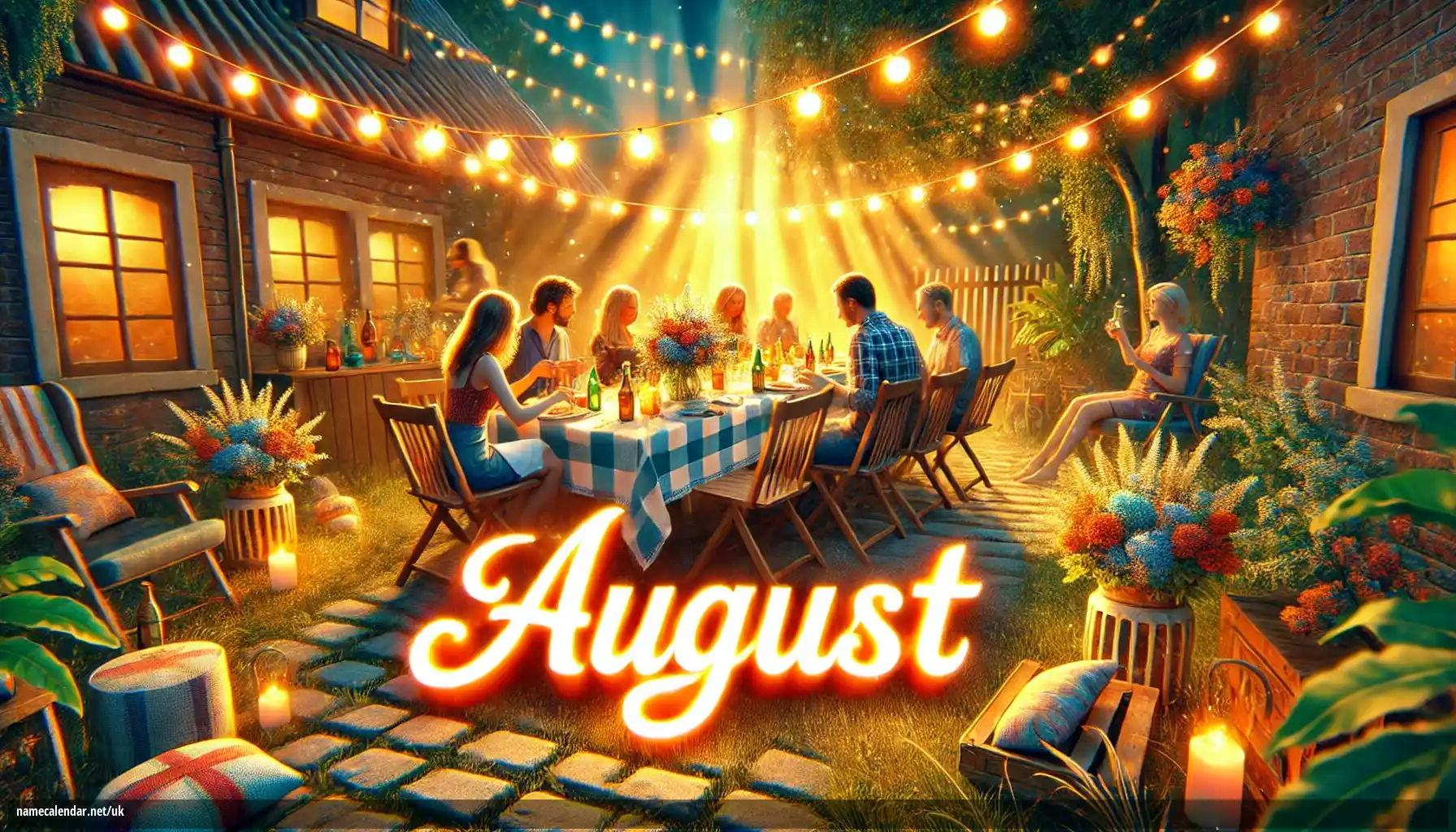 Святкування іменин та імен - August