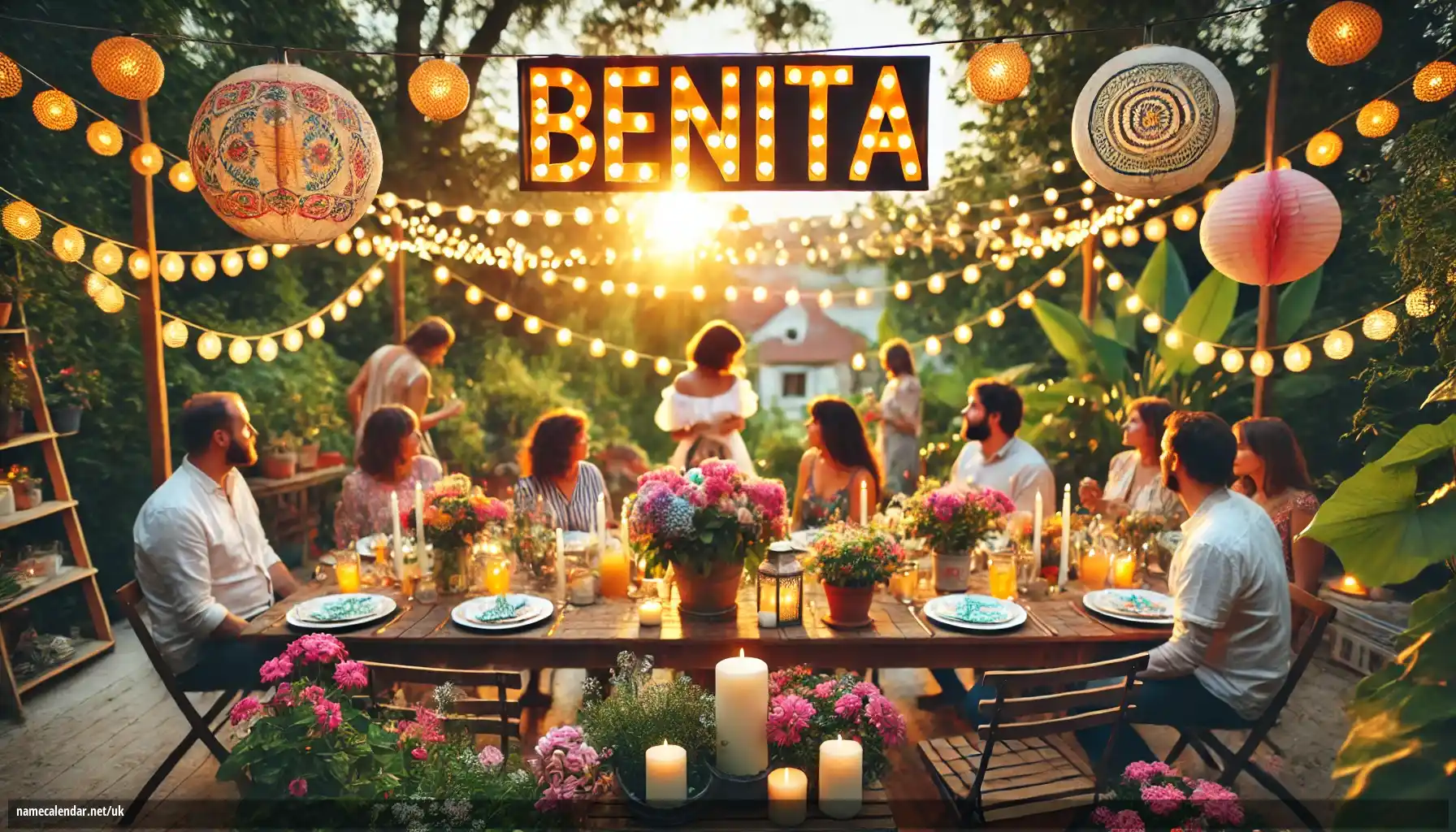 Святкування іменин та імен - Benita