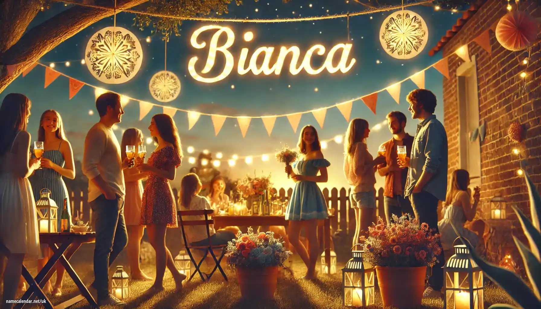 Святкування іменин та імен - Bianca