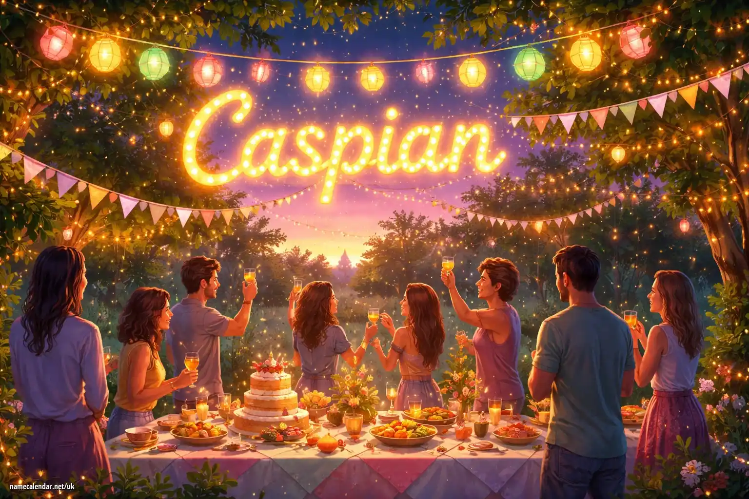 Святкування іменин та імен - Caspian