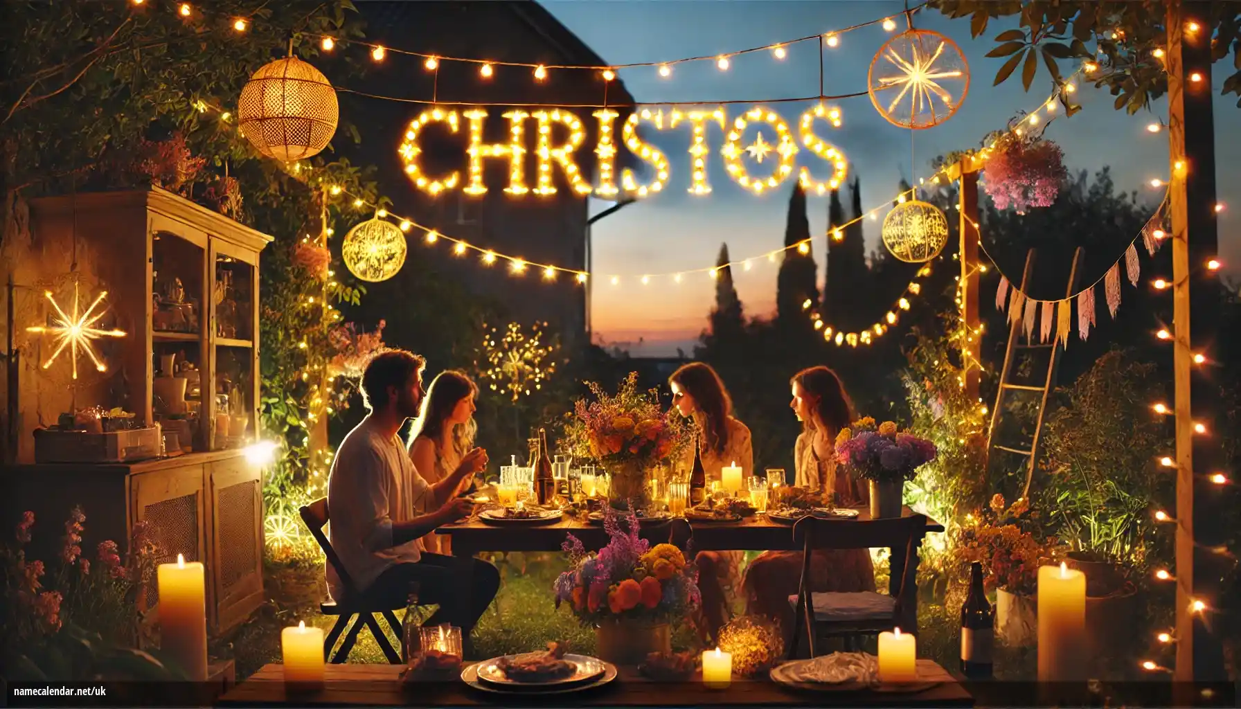 Святкування іменин та імен - Christos