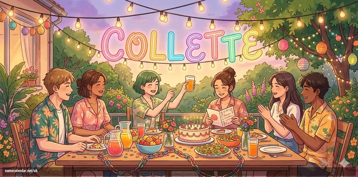 Святкування іменин та імен - Collette