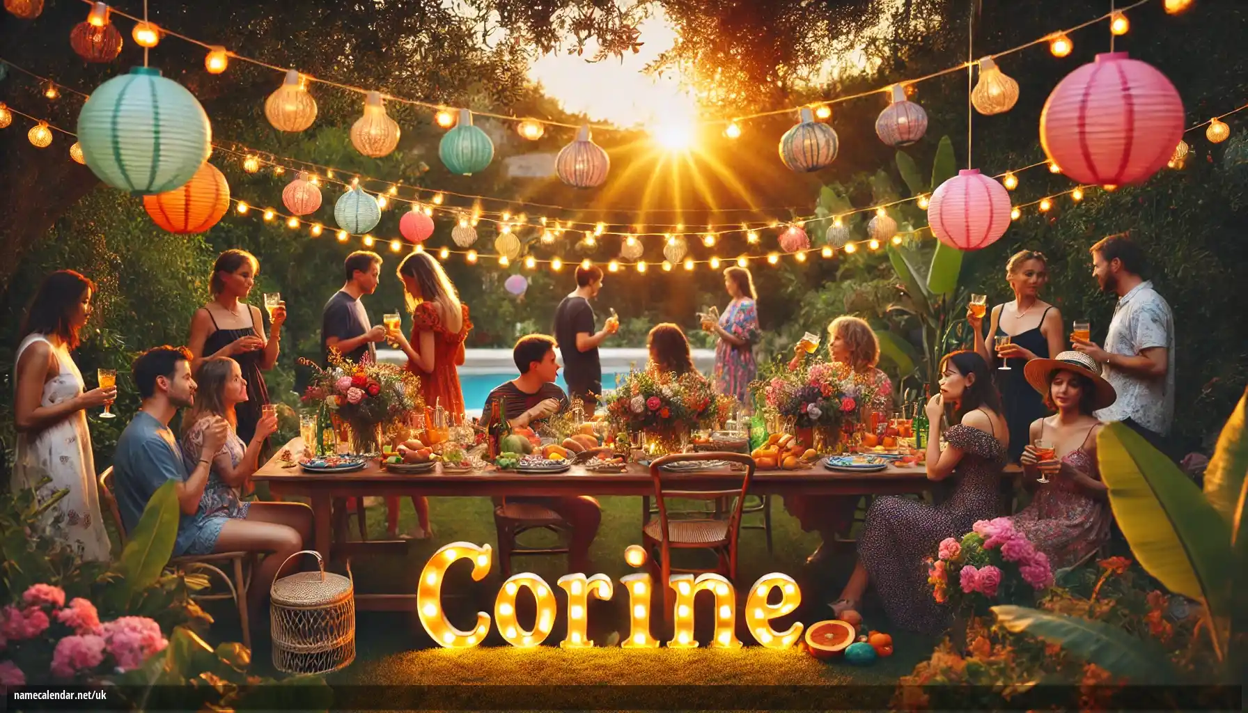 Святкування іменин та імен - Corine