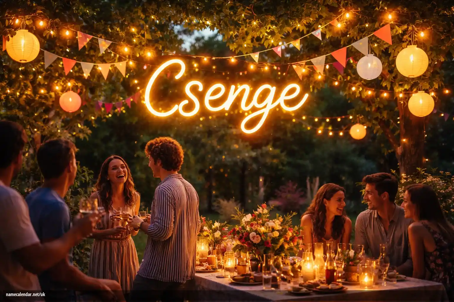 Святкування іменин та імен - Csenge