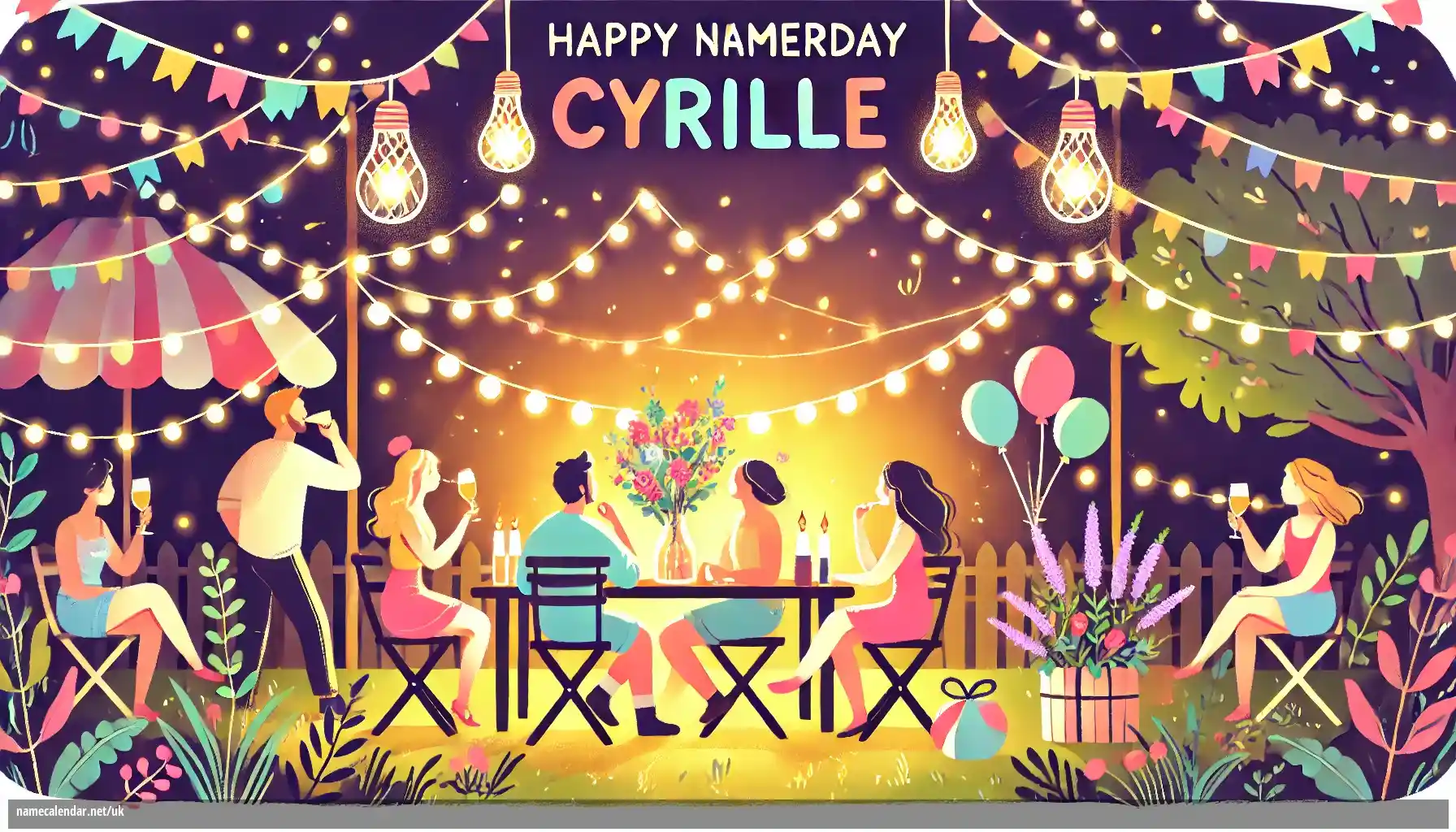 Святкування іменин та імен - Cyrille