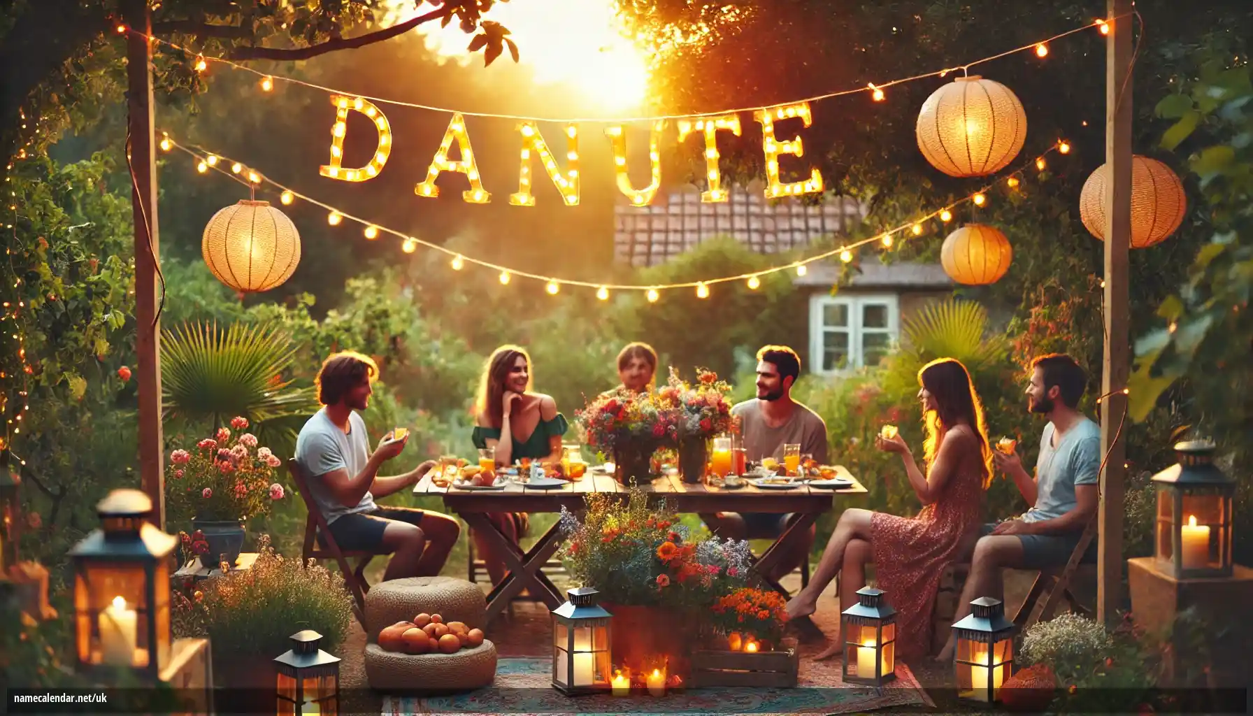 Святкування іменин та імен - Danute