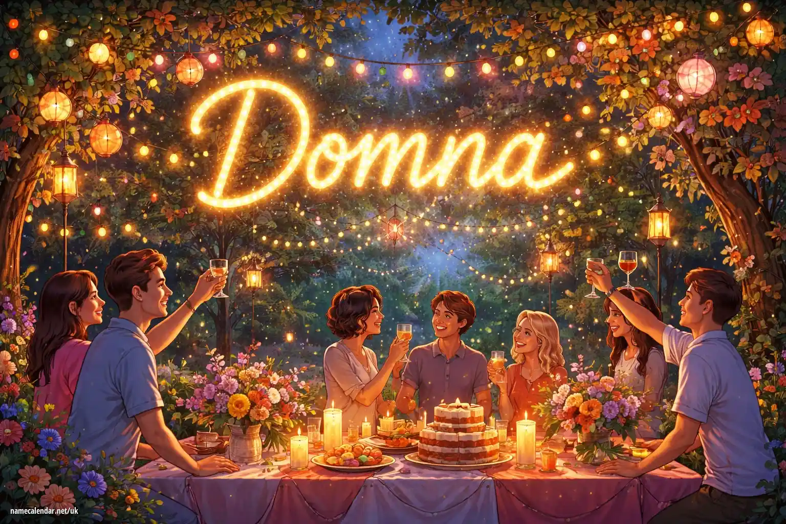 Святкування іменин та імен - Domna