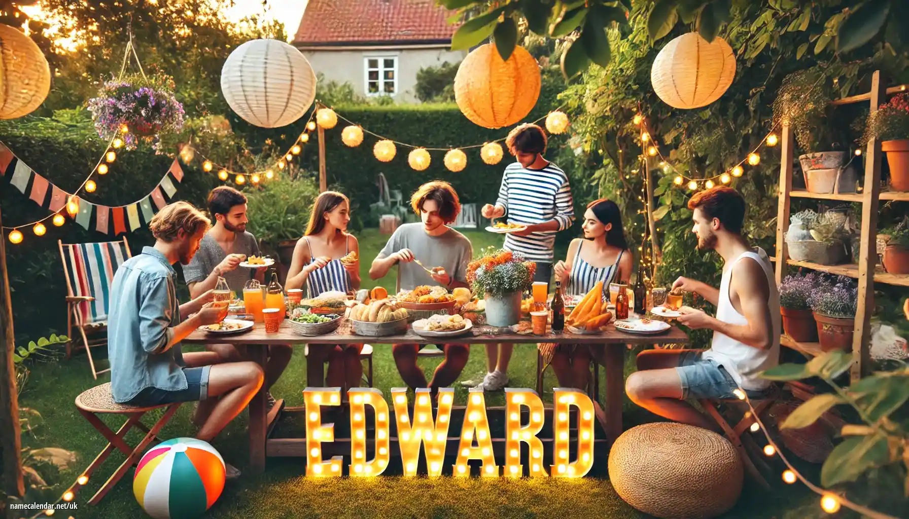 Святкування іменин та імен - Edward