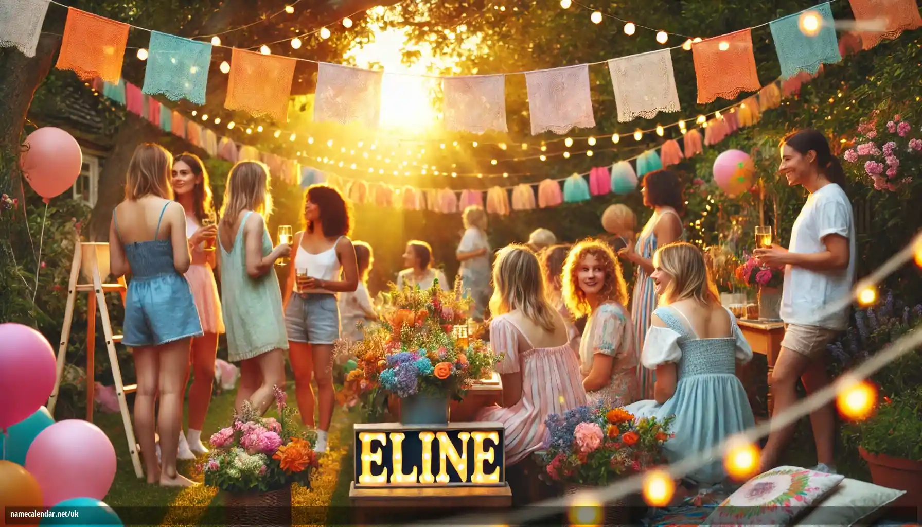 Святкування іменин та імен - Eline