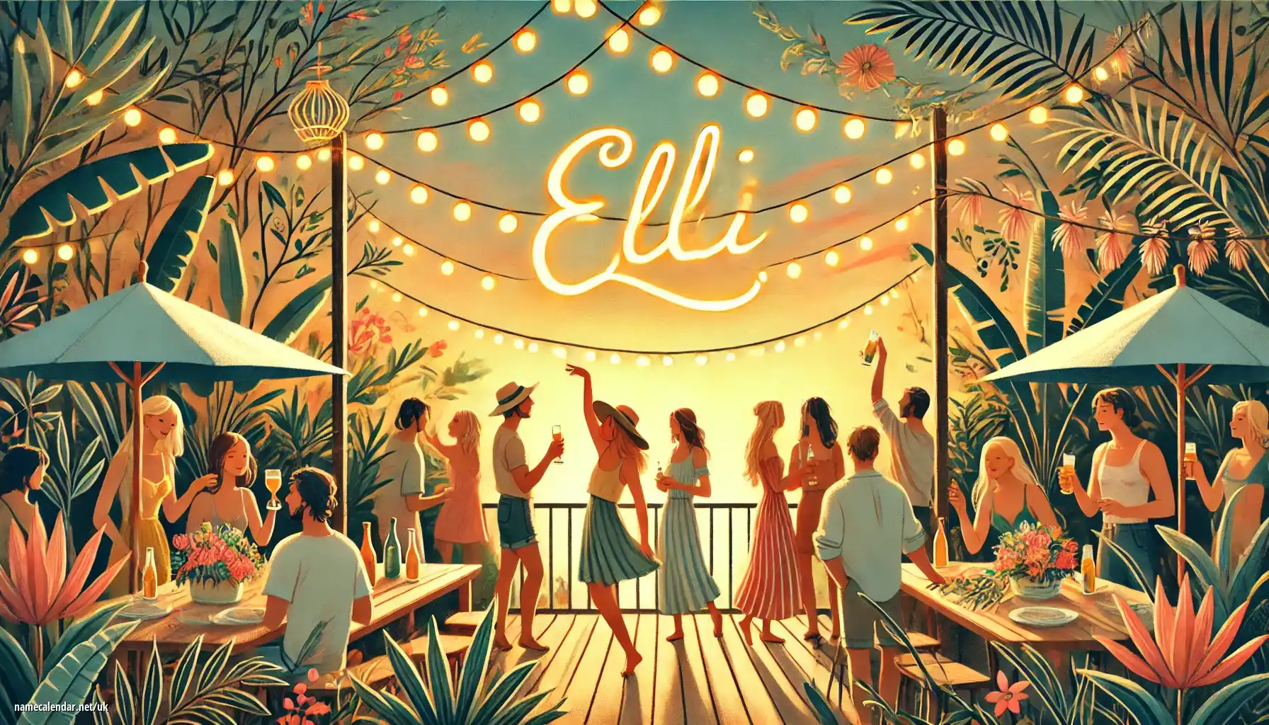 Святкування іменин та імен - Elli