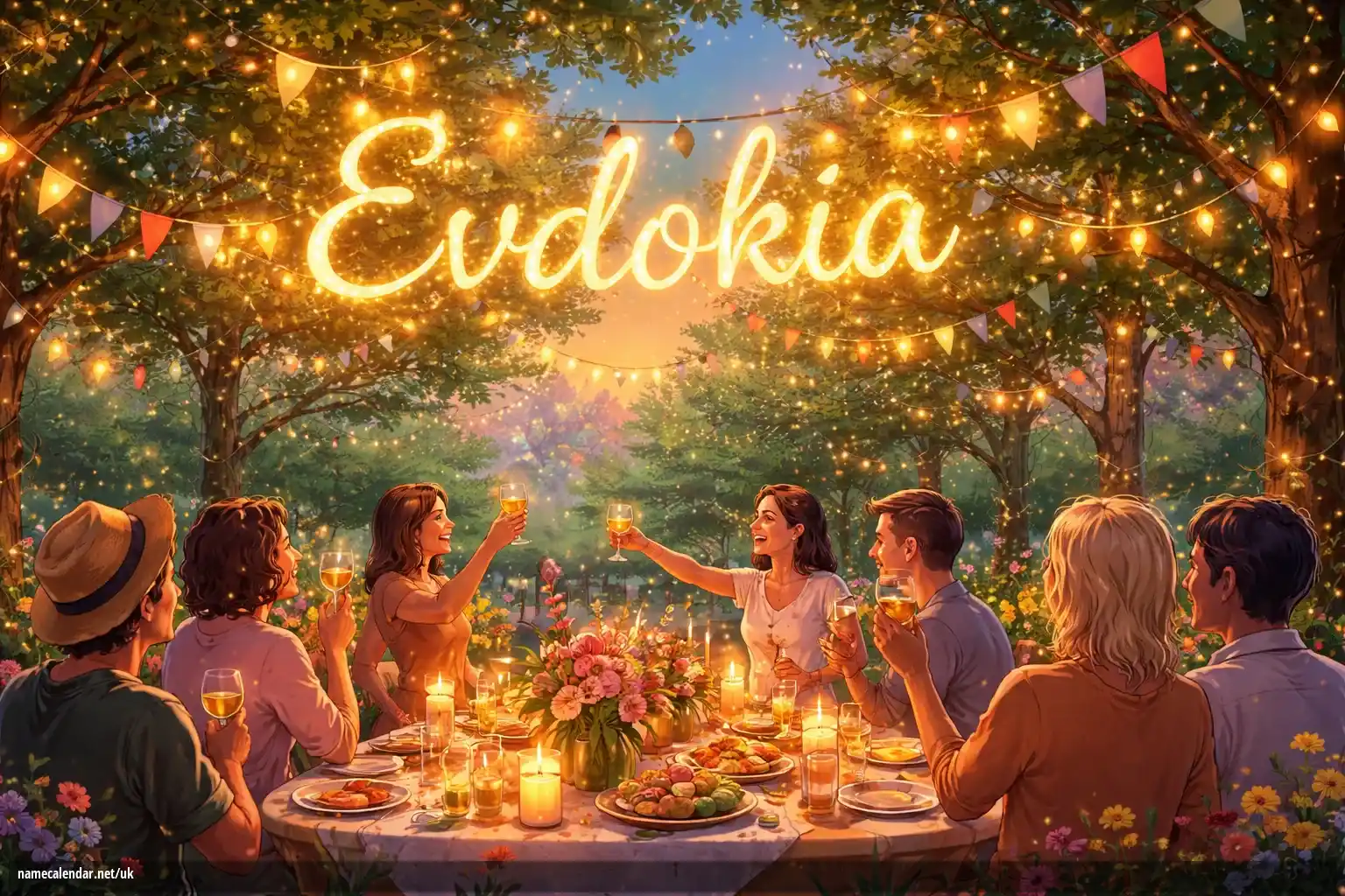 Святкування іменин та імен - Evdokia