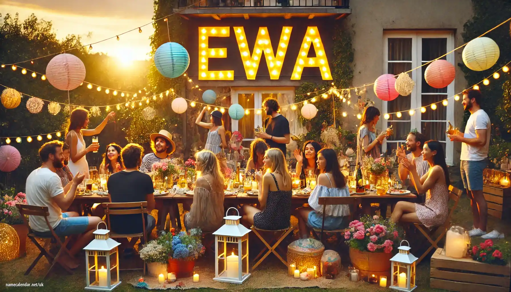 Святкування іменин та імен - Ewa