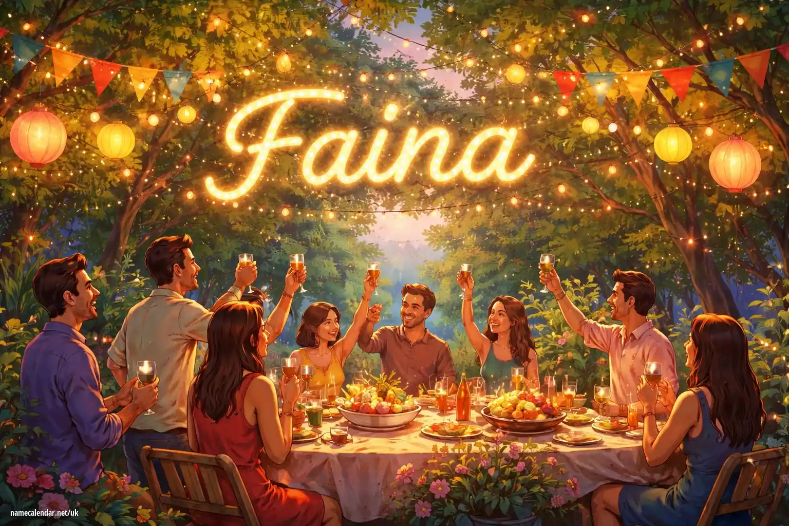 Святкування іменин та імен - Faina