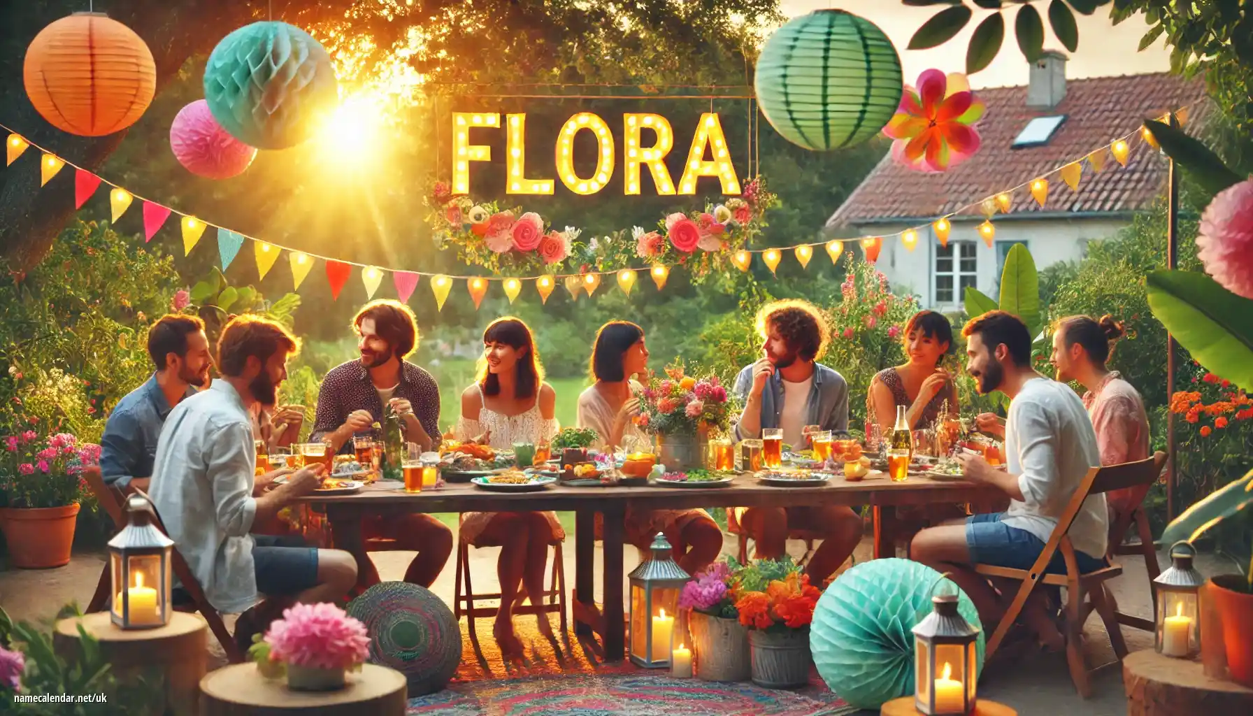 Святкування іменин та імен - Flora