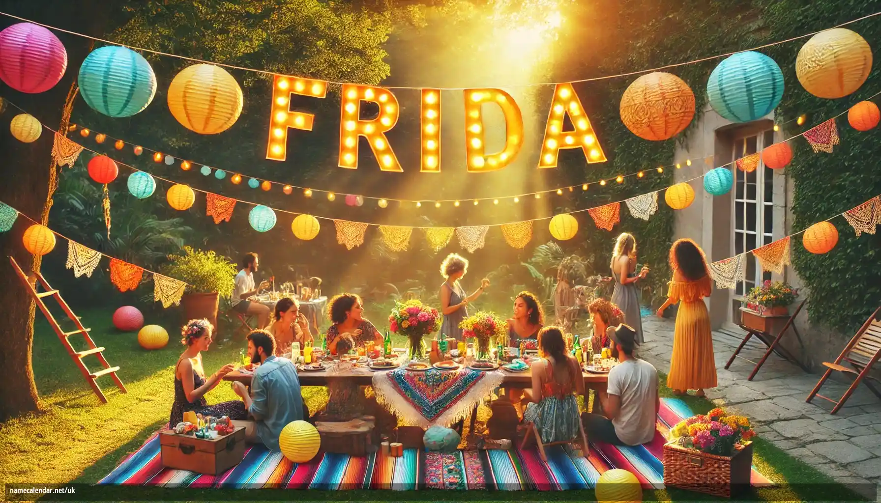 Святкування іменин та імен - Frida