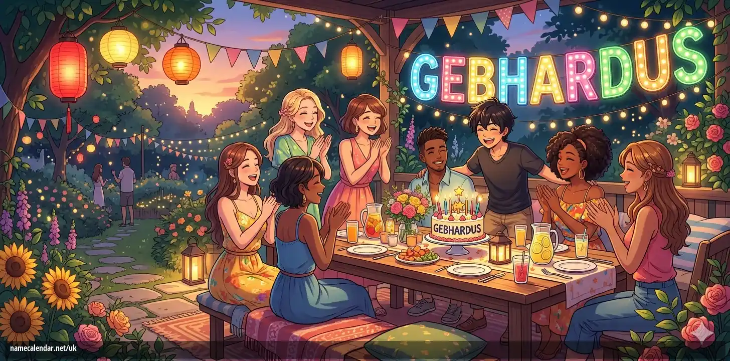 Святкування іменин та імен - Gebhardus