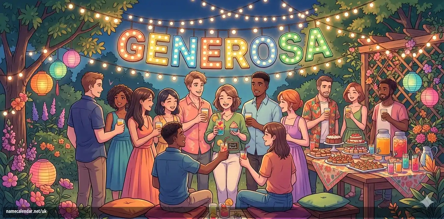 Святкування іменин та імен - Generosa