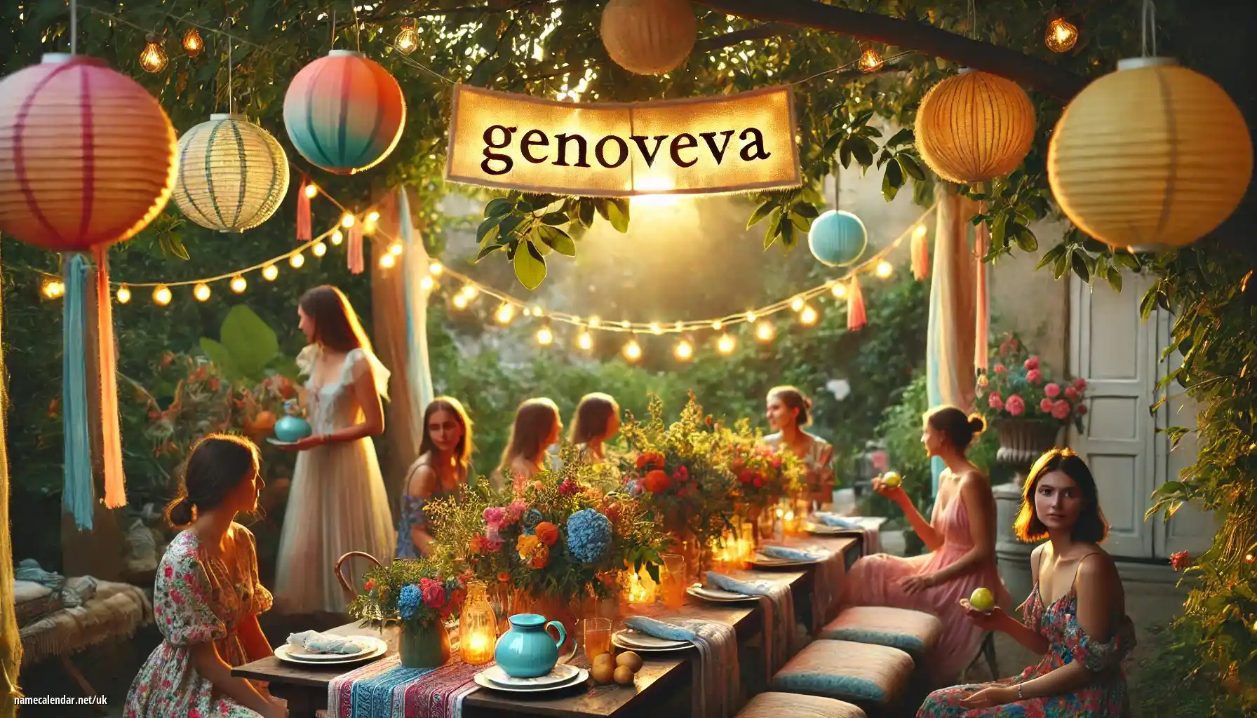 Святкування іменин та імен - Genoveva